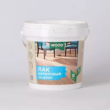 Лак акриловый по дереву FARBITEX ПРОФИ WOOD, 0,9 л