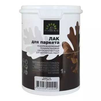 Лак Forwood ВД-ПУ 248 глянцевый, 1 л