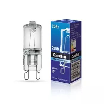 Лампа галогенная G9 25wCL Camelion