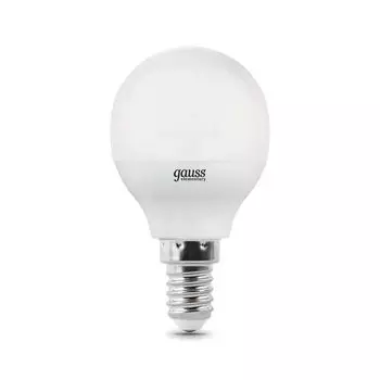 Лампа Gauss LED Elementary Шар 10W E14 холодный свет 4100K