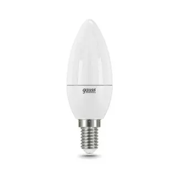 Лампа Gauss LED Elementary Свеча 12W E14 теплый свет 3000K