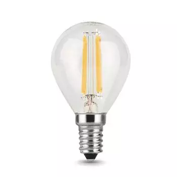 Лампа Gauss LED Filament Globe E14 9W холодный свет 4100K