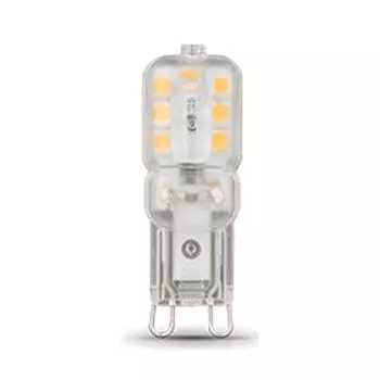 Лампа Gauss LED G9 220V 3W холодный свет 4100K