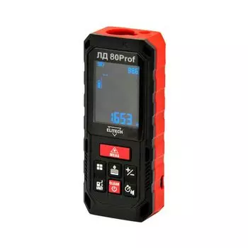 Лазерный дальномер Elitech ЛД 80 Prof