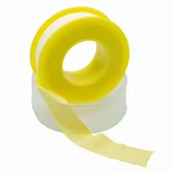 Лента ФУМ ГАЗ 12х0,1х10м желтая