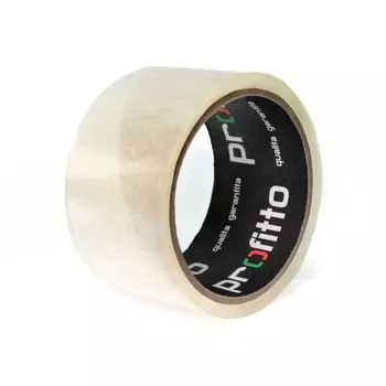 Лента клейкая скотч прозрачный 48мм 100м PROFITO