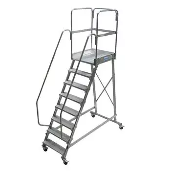 Лестница с площадкой Krause 8 ступеней