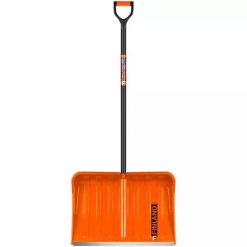 Лопата снеговая 55х39см Finland Orange деревянный черенок