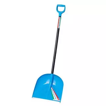 Лопата снеговая Феличита деревянный черенок 41х39 см