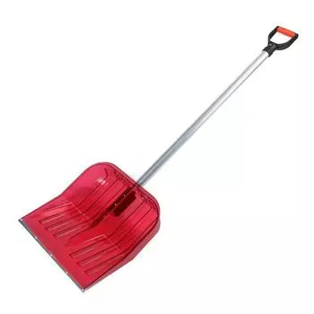 Лопата снеговая поликарбонатная 49х36,5 см с быстросъемным черенком