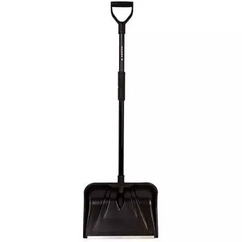 Лопата снеговая Снежная Королева Protex 44*33см алюминиевый черенок