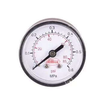 Манометр аксиальный 6 бар, d=50мм, G1/4" Jemix