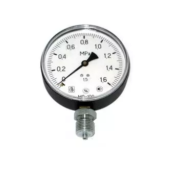 Манометр МП-100 радиальный Дк100мм 1,6МПа G1/2" ЗАВОД ТЕПЛОТЕХНИЧЕСКИХ ПРИБОРОВ