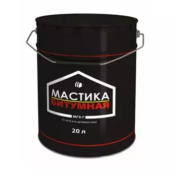 Мастика битумная ГРИДА МГХ-Г, 21кг