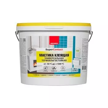 Мастика клеящая термовлагостойкая Neomid Supercontact, 20 кг