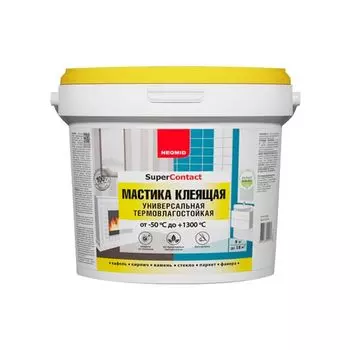 Мастика клеящая термовлагостойкая Neomid Supercontact, 9 кг