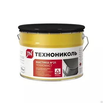 Мастика кровельная ТехноНИКОЛЬ №21 Техномаст 10 кг