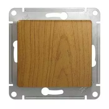 Механизм переключателя 1-кл. СП Glossa сх.6 10AX дер. дуб SchE GSL000561