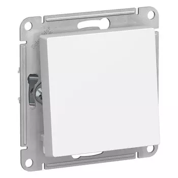 Механизм переключателя 1-клавишный белый Schneider AtlasDesign