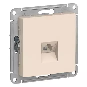 Механизм розетки телефонной 1-м СП RJ11 SchE ATN000281 Atlas Design