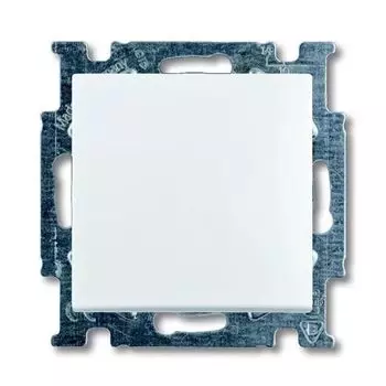 Механизм выключателя 1-кл. Basic55 1п ал. бел.