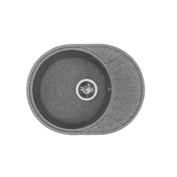 Мойка кухонная Акватон Чезана серый (1A711232CS230)