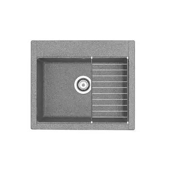 Мойка кухонная Акватон Делия 60 серый (1A715232LD230)