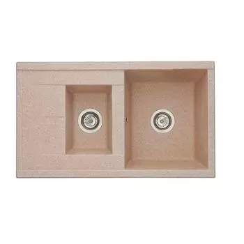 Мойка кухонная Акватон Делия 87 (1A716232DE220) песочный