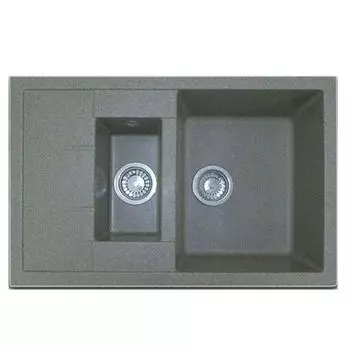 Мойка кухонная Акватон Делия 87 (1A716232DE230) серый