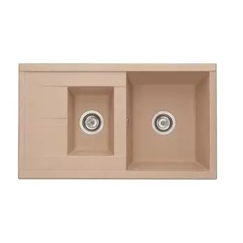 Мойка кухонная Акватон Делия 87 (1A716232DE260) латте