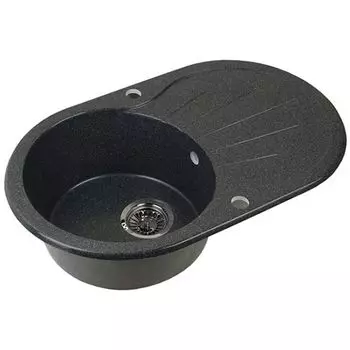 Мойка кухонная Акватон Паола графит (1A714032PA210)