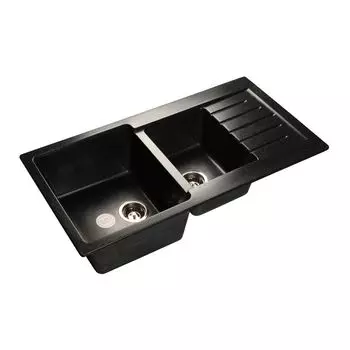 Мойка кухонная GranFest Practic GF-P980KL черный