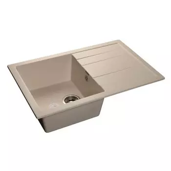 Мойка кухонная GranFest Quadro GF-Q780L белый