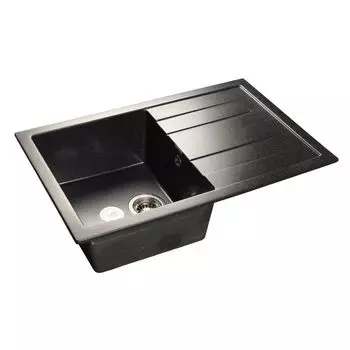 Мойка кухонная GranFest Quadro GF-Q780L черный