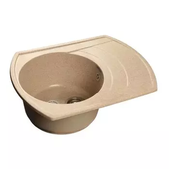 Мойка кухонная GranFest Rondo GF-Q650L песочный