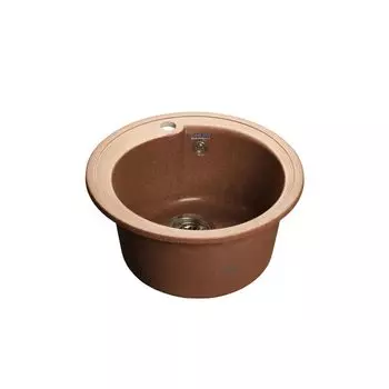 Мойка кухонная GranFest Rondo GF-R450 терракот