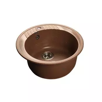 Мойка кухонная GranFest Rondo GF-R520 терракот