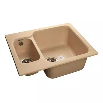 Мойка кухонная GranFest Standart GF-S615K песочный