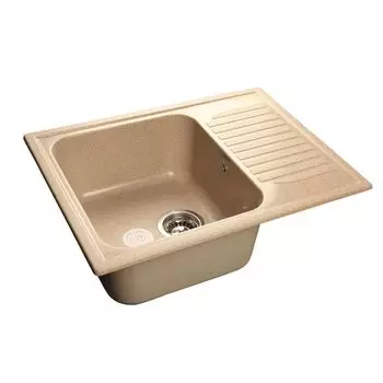 Мойка кухонная GranFest Standart GF-S645L песочный
