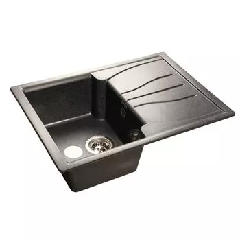 Мойка кухонная GranFest Standart GF-S680 черный