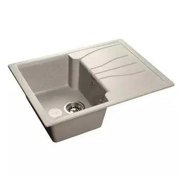 Мойка кухонная GranFest Standart GF-S680 серый