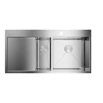Мойка кухонная Omoikiri Akisame 100-2-IN-R (4973547)