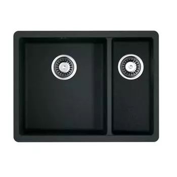 Мойка кухонная Omoikiri Kata 55-2-U-BL (4993389) черный