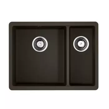 Мойка кухонная Omoikiri Kata 55-2-U-DC (4993388) темный шоколад