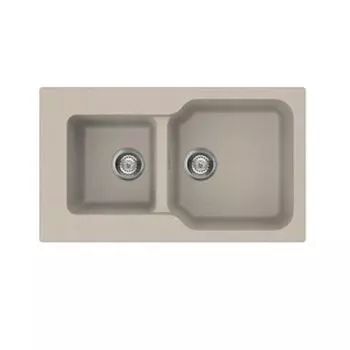 Мойка кухонная Omoikiri Maru 86-2-SA (4993286) бежевый