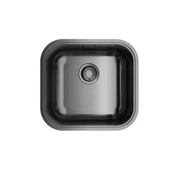 Мойка кухонная Omoikiri Omi 44-U/IF-GM (4993191) вороненая сталь