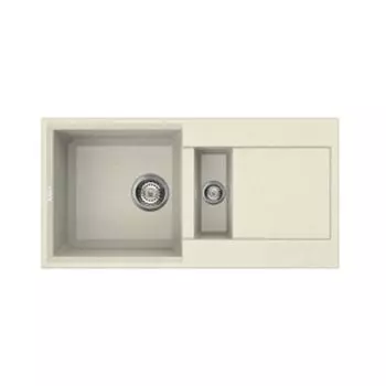 Мойка кухонная Omoikiri Sakaime 86-2-BE (4993118) ваниль