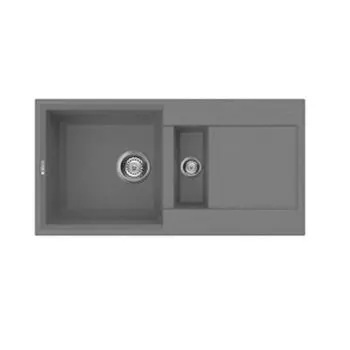 Мойка кухонная Omoikiri Sakaime 86-2-PL (4993203) платина