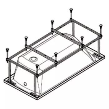 Монтажный комплект Roca к ванне Uno 160Х75 см