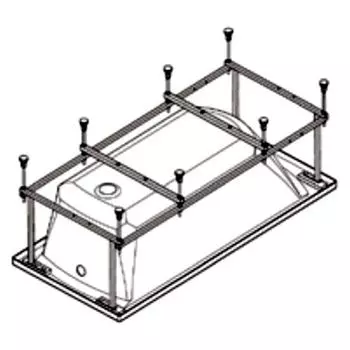 Монтажный комплект Roca к ванне Uno 170Х75 см